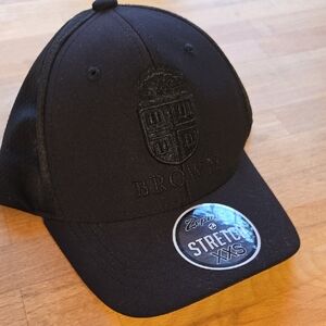 Brown University XXS Zephyr Black Stretch Fit Hat